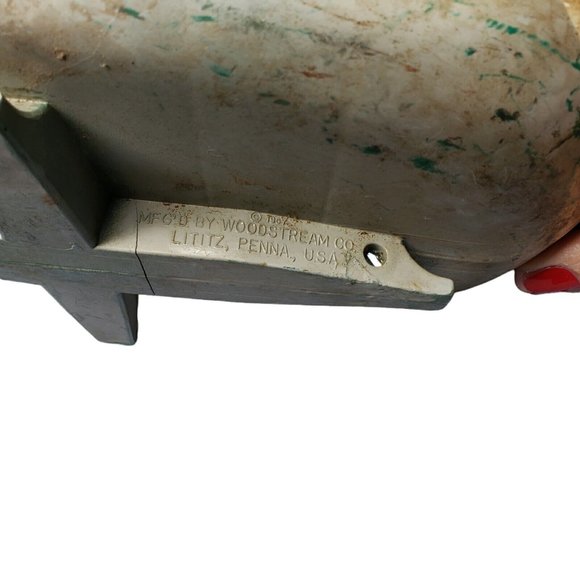 Vintage Mallard Plastic D-9 Victor Decoy Duck 1967 Woodstream Co. VTG Retro - Picture 8 of 8